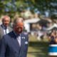 Prince Charles at the Royal Coronation Festival on a sunny day in Buckingham Palace Gardens