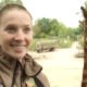 Chessington World of Adventures Giraffe and Animal Trainer being Interviewed on Film