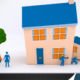 Frame of Animation from ING Financial Educational Animations showcasing builders working on a house with woman and dog