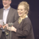 Adele Collecting an Ivor Novello Award at the Award Ceremony in London Park Lane