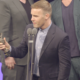 Gary Barlow Collecting an Ivor Novello Award on Behalf of Take That at the Awards Ceremony London